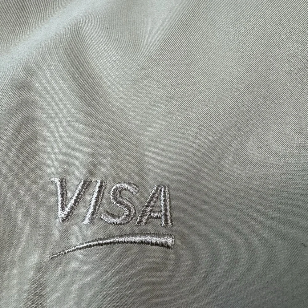 Polo Ralph Lauren Brown Full Zip Visa Harrington Mens Jacket Size Large GUC
